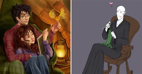 10 Pieces Of Harry Potter Fan Art That Change The Whole Story