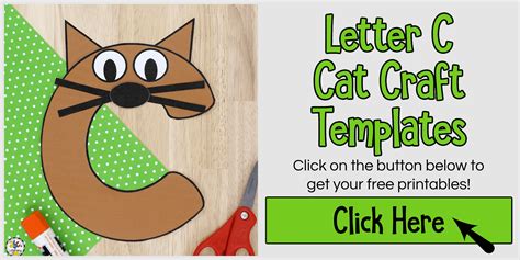 Letter c Cat Craft: Letter Recognition Craft for Preschoolers