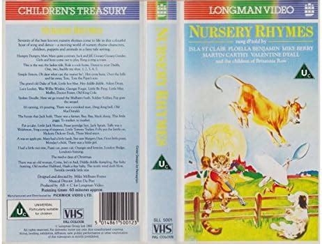 Nursery Rhymes [VHS]: Amazon.co.uk: Video