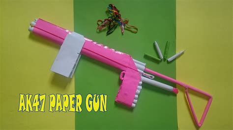 Origami ideas: How To Make Paper Gun By Dr Origami