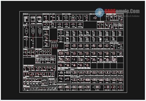 Autocad architecture electrical symbols - liopv