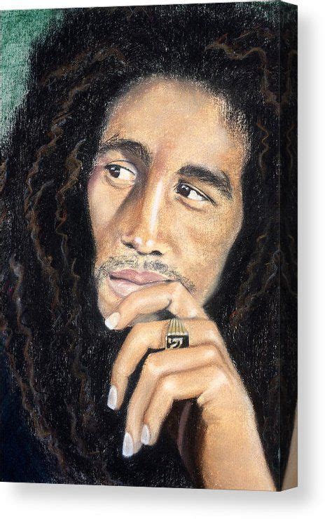 Bob Marley Canvas Print / Canvas Art by Ashley Kujan | Bob marley ...