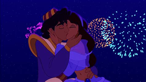 Image - Aladdin and Jasmine's kiss.jpg | Heroes Wiki | FANDOM powered ...