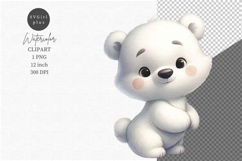 Polar bear clipart, Animals clipart, (3094566)