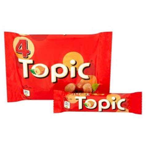 Topic Chocolate Bar 4 Pack 4x47g - Caletoni - International Grocer