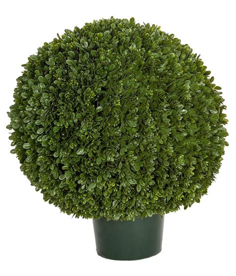 Earthflora > Artificial Boxwood Ball Topiary > 24 inches Japanese ...