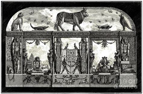 Magic Occult Pagan Egyptian Revival 1769 Digital Art by Peter Ogden ...