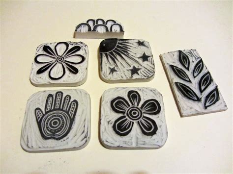 Stamps and Stencils : 'Cheap as Chips' ~ DIY Stamps