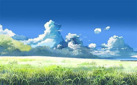 🔥 [60+] Cool Anime Landscape Wallpapers | WallpaperSafari