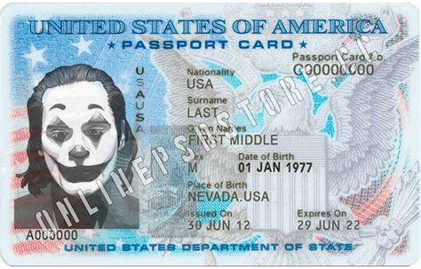 Usa Passport Card Download New Editable Psd Templates