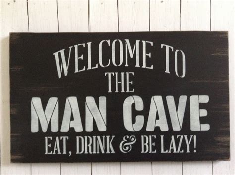 Funny Man Cave Signs Christmas Gifts From Wife Man Cave | Etsy