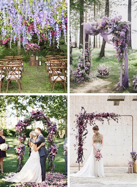 Trend Alert! 30 Ideas for Purple Wedding Flowers | OneFabDay.com