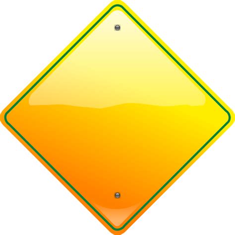 Stop Sign Yellow Clip Art at Clker.com - vector clip art online ...