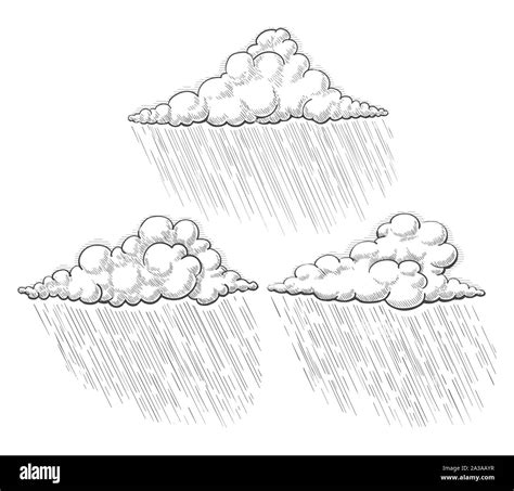 Rain Cloud Drawing