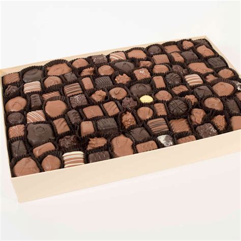 Assorted Milk & Dark Chocolates - 5 lb. Box, Boxed Chocolate ...