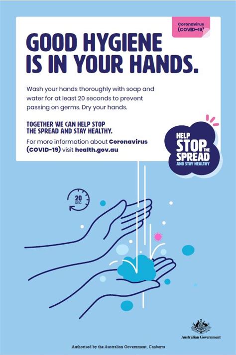 Coronavirus (COVID-19) – Print ads – Good hygiene is in your hands ...