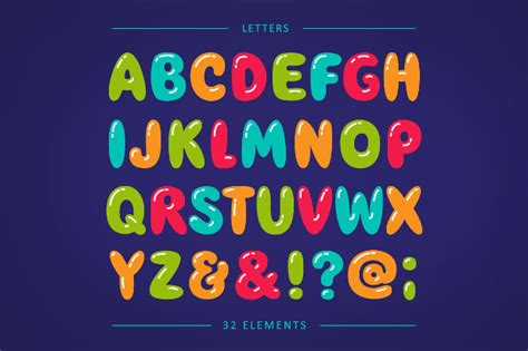 Fun bubble letters font - deltews