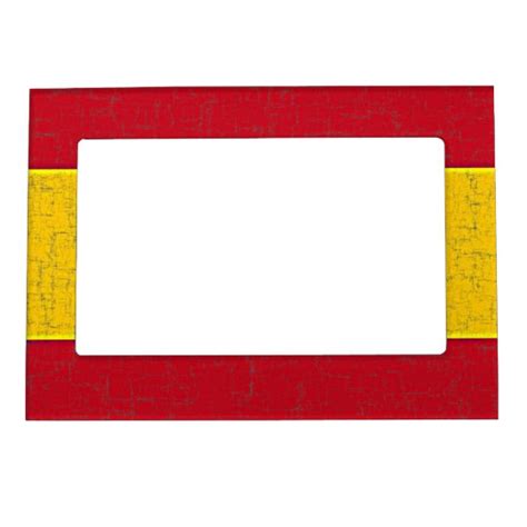 SPAIN FLAG Magnetic Frame | Zazzle.com