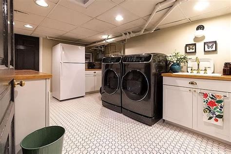 19 Stylish Basement Laundry Room Ideas for Your House - Liquid Image