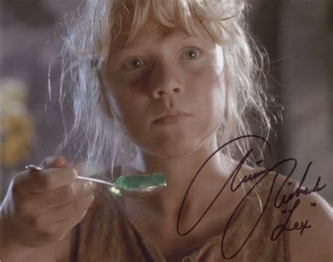 ARIANA RICHARDS as Lex Murphy - Jurassic Park – Celebrity Ink Autographs