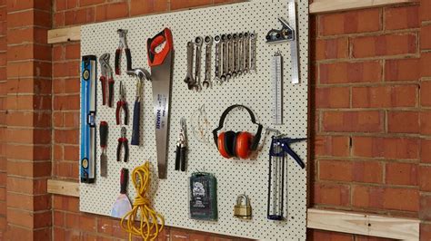 How To Build a Pegboard Tool Holder - Bunnings Australia