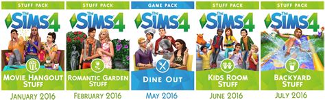 The Sims 4 Expansion Packs - fasrglam