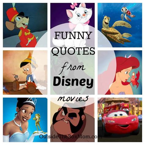 Funny Disney Quotes - Working Mom Blog | Outside the Box Mom