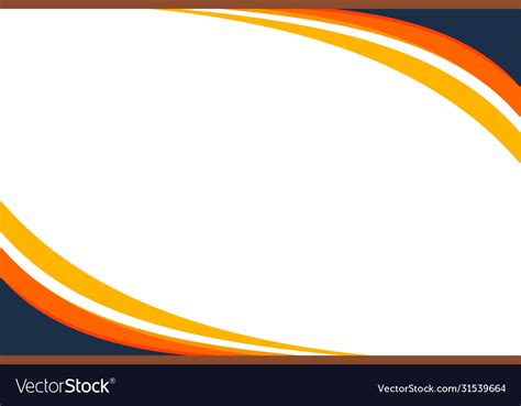 Colorful orange curve background design Royalty Free Vector