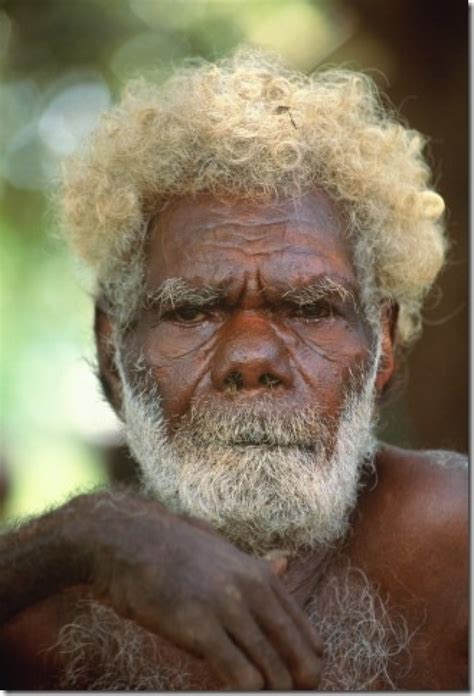 Where in Melanesia come from dark-skinned people with blond hair - Pictolic