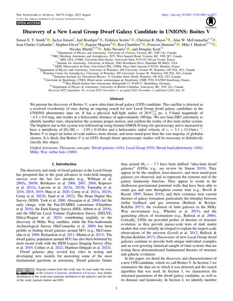 (PDF) Discovery of a New Local Group Dwarf Galaxy Candidate in UNIONS ...