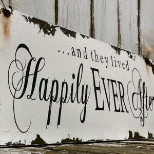 Happily Ever After Wedding Sign Rustic Wedding Sign Ring Bearer Sign ...