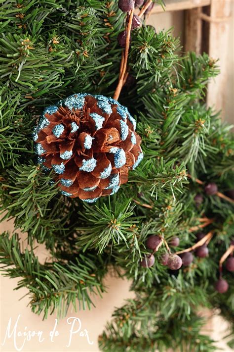 I'll Have a Blue Christmas... Wreath - Maison de Pax