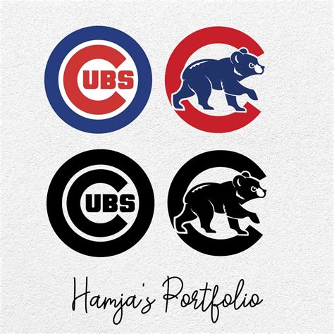 Chicago Cubs Logo Vector Set - MasterBundles