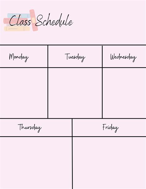 2023 Student Planner Digital Download Class Schedule Study Guide ...