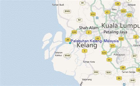 Pelabuhan Kelang, Malaysia Tide Station Location Guide