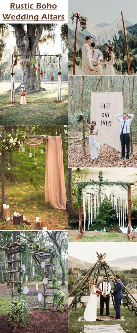 25 chic and easy rustic wedding arch altar ideas for diy brides – Artofit