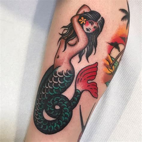 Top 124 + Traditional mermaid tattoo - Spcminer.com