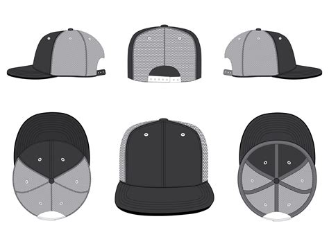 Hat Template Vector Art, Icons, and Graphics for Free Download