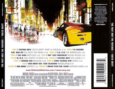 The Fast And The Furious: Tokyo Drift Soundtrack (2006) - VA & Brian Tyler