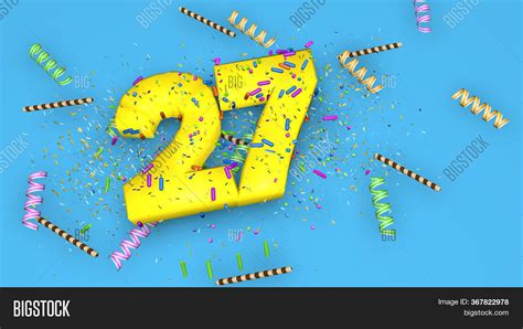 Number 27 Birthday, Image & Photo (Free Trial) | Bigstock