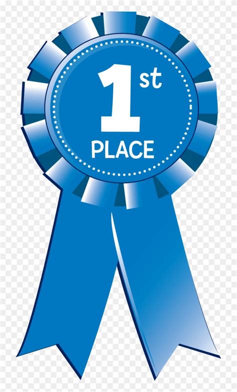 1st Place Medal Clipart Free - 1st Place Blue Ribbon - Free Transparent ...