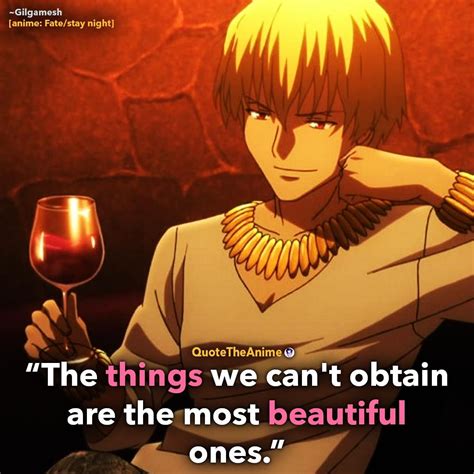 Gilgamesh Fate Zero Quotes