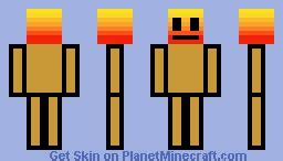 Torch Minecraft Skin