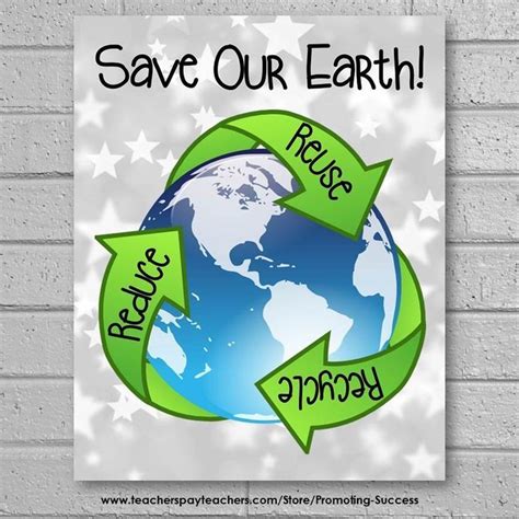 Contoh Poster Save Our Earth – Penggambar