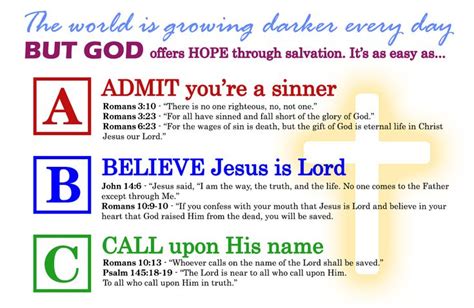 Printable Tracts in 2024 | Bible lessons for kids, Abc of salvation ...