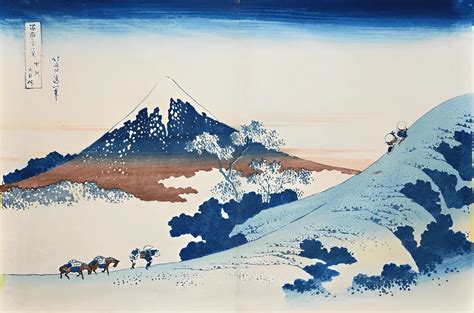 The Mount Fuji Japanese Woodblock Paint | Japan Outfits