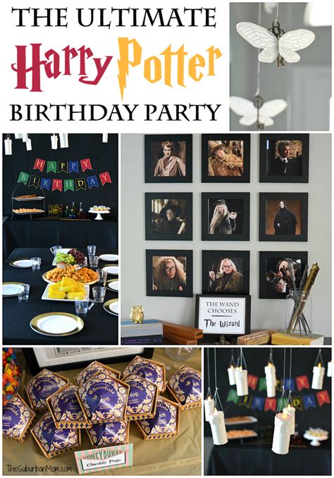 23 Ideas for Harry Potter Birthday Decorations - Home, Family, Style ...