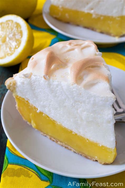 Lemon Meringue Pie - A Family Feast®