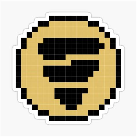 "Ground Type Pixel Symbol" Sticker for Sale by Marionette | Redbubble