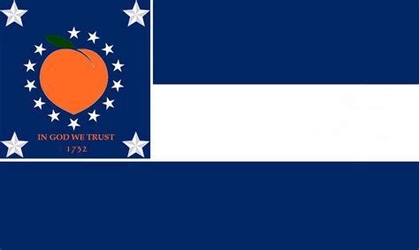 Georgia State Flag Proposal No 33 Designed By Step by StephenBarlow on ...